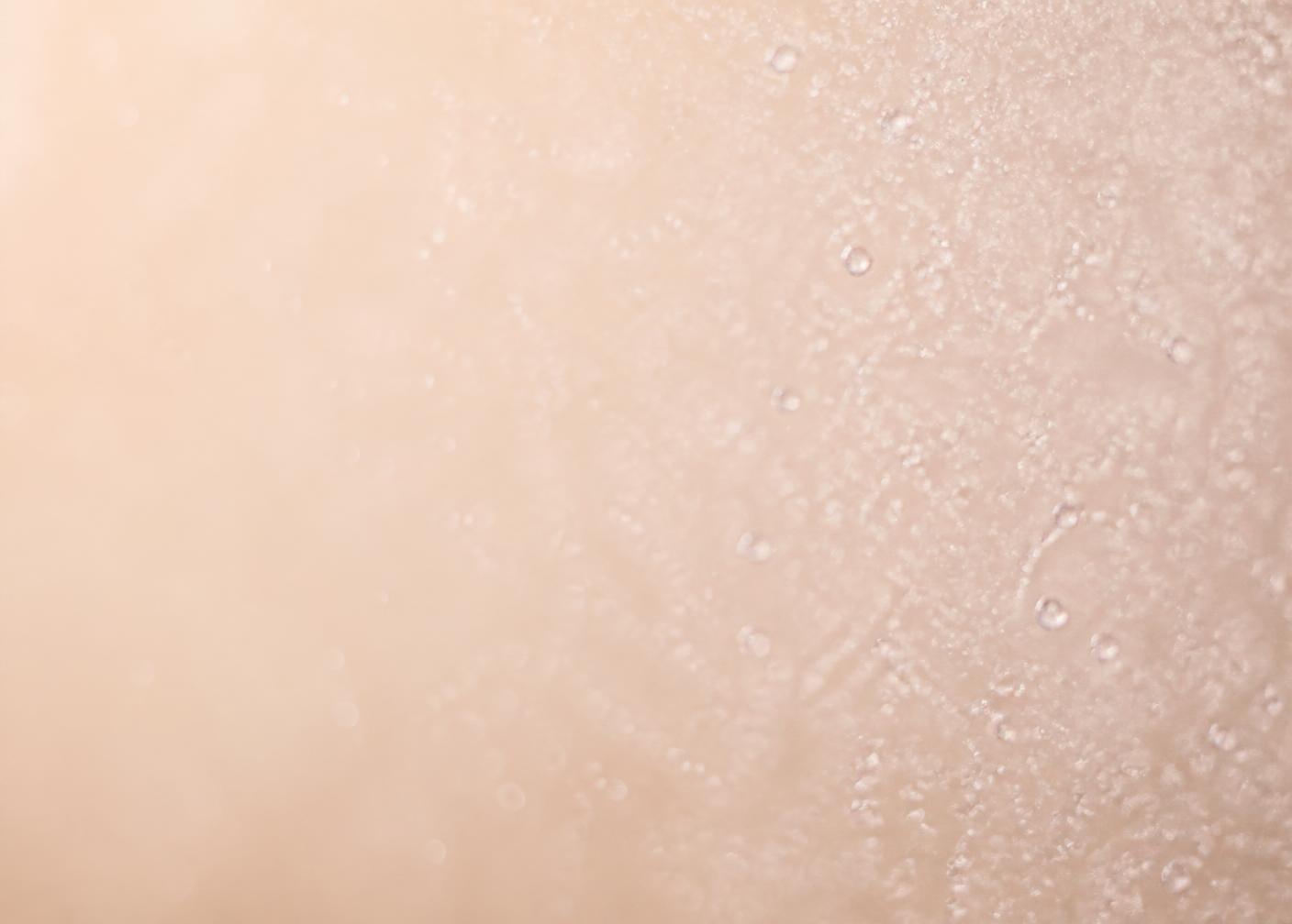 Soft warm mist and water droplet texture